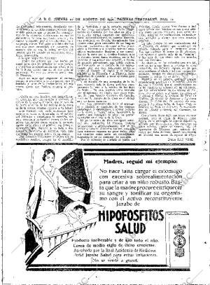ABC MADRID 21-08-1930 página 14