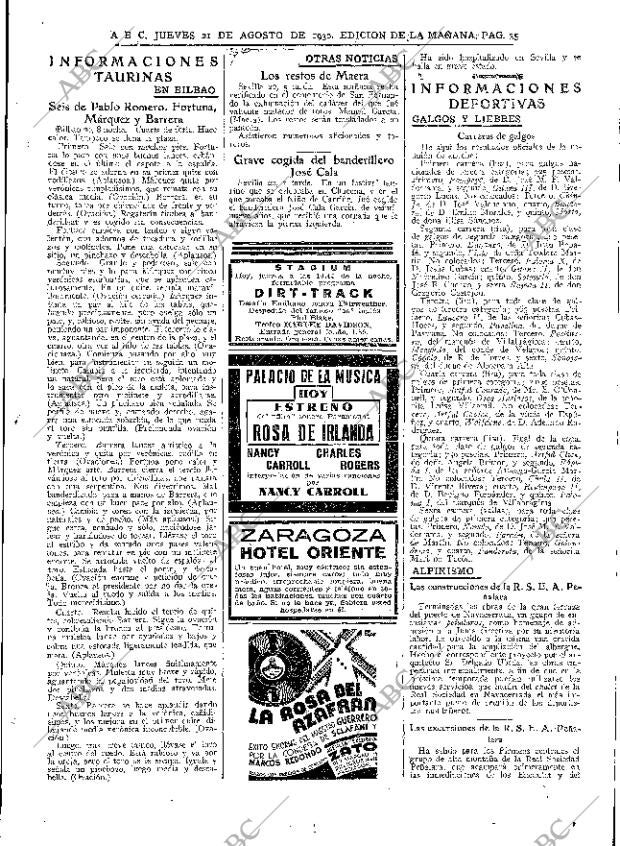 ABC MADRID 21-08-1930 página 35