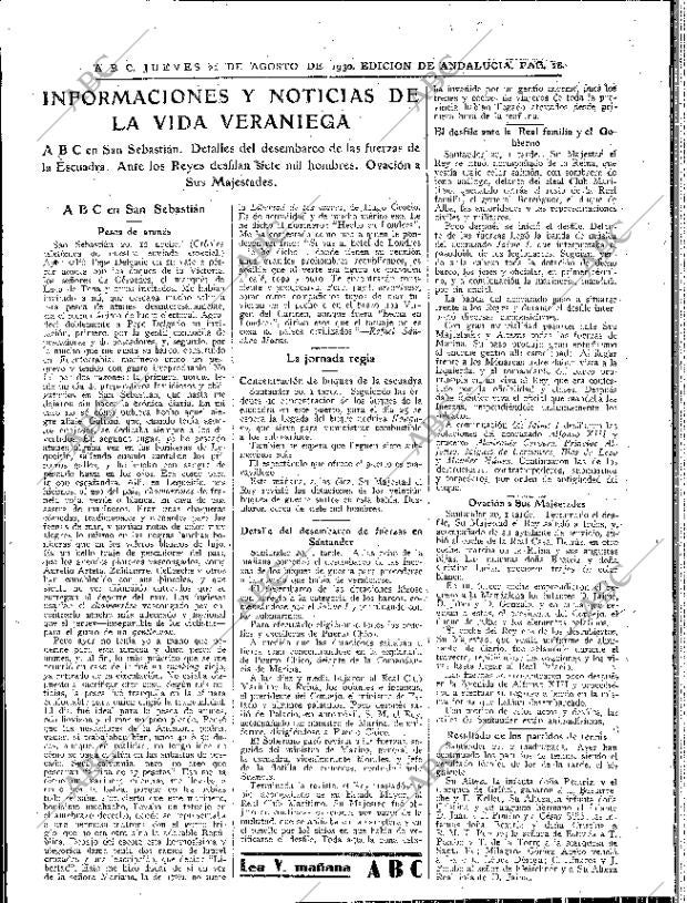 ABC SEVILLA 21-08-1930 página 16