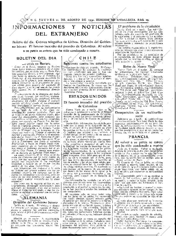 ABC SEVILLA 21-08-1930 página 23