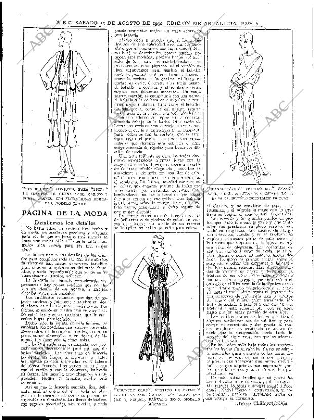 ABC SEVILLA 23-08-1930 página 7