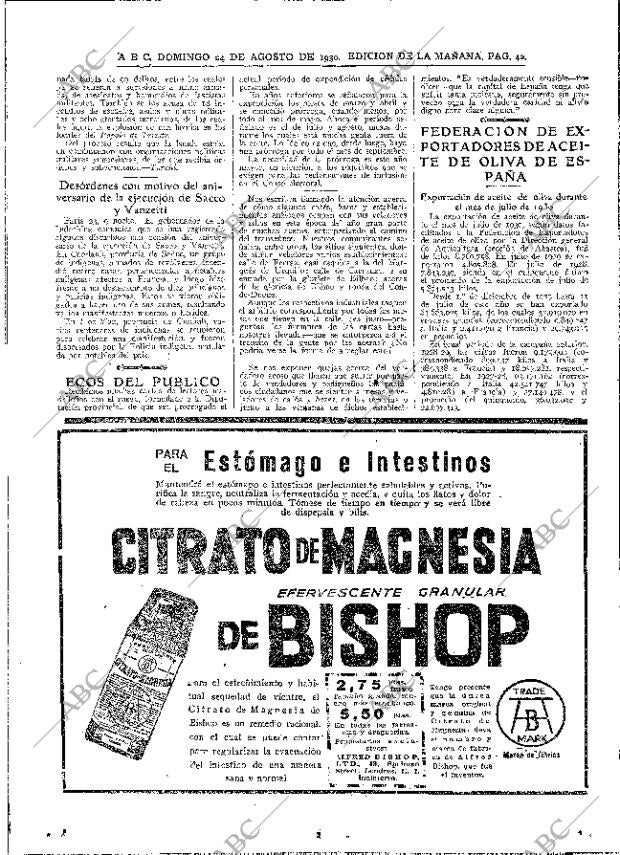 ABC MADRID 24-08-1930 página 40