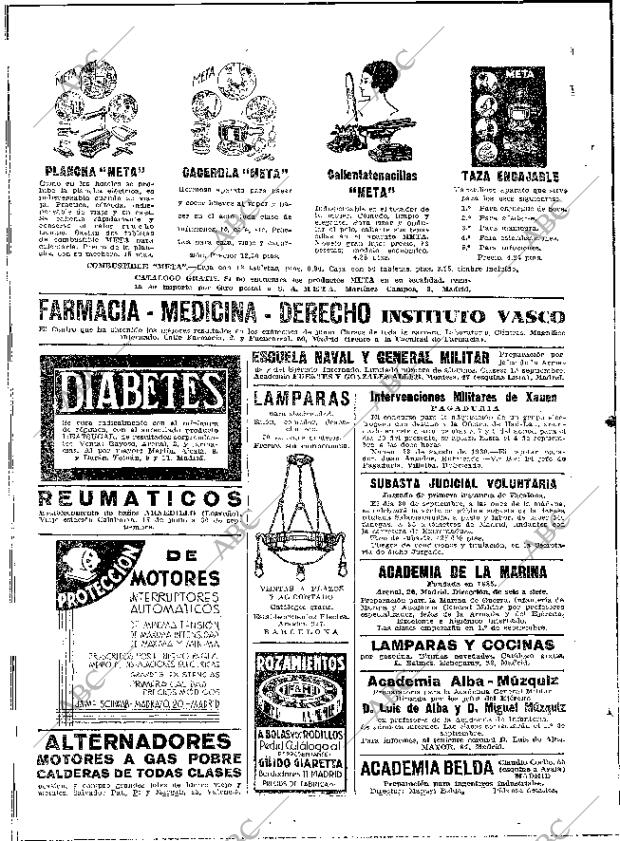 ABC MADRID 26-08-1930 página 2