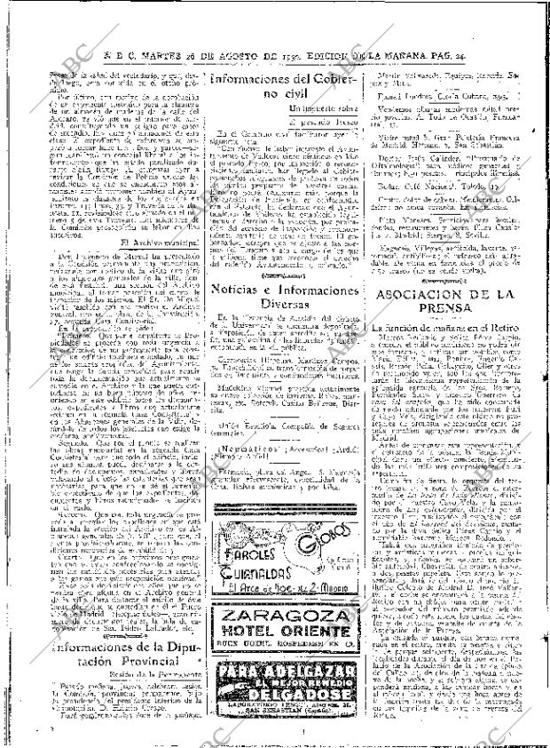 ABC MADRID 26-08-1930 página 24