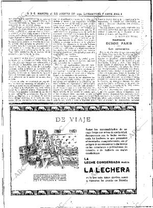 ABC MADRID 26-08-1930 página 6