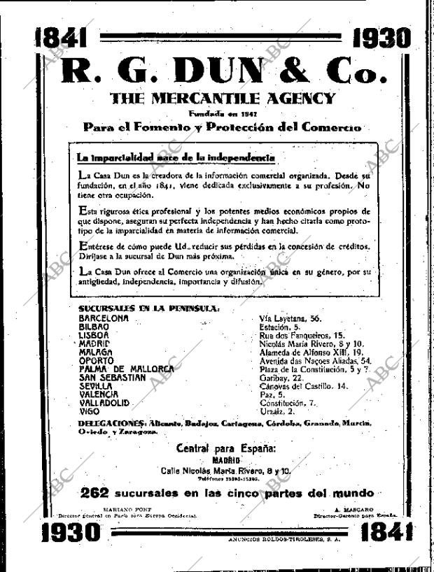 ABC SEVILLA 27-08-1930 página 40