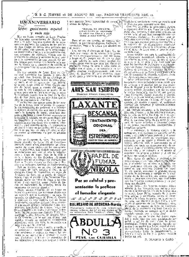 ABC MADRID 28-08-1930 página 10