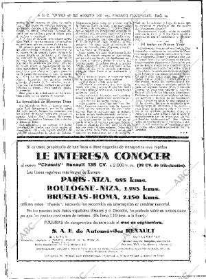 ABC MADRID 28-08-1930 página 14