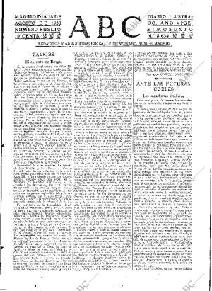 ABC MADRID 28-08-1930 página 3