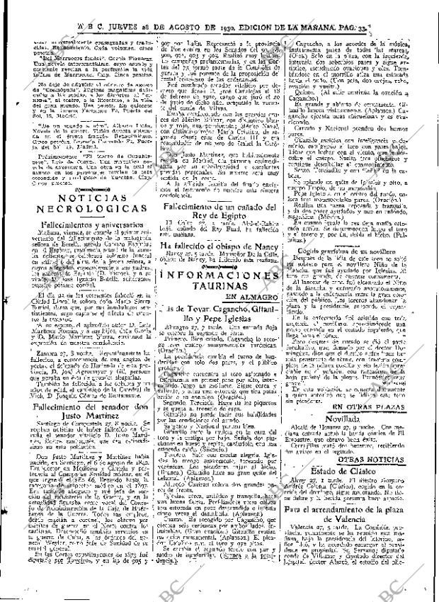 ABC MADRID 28-08-1930 página 33
