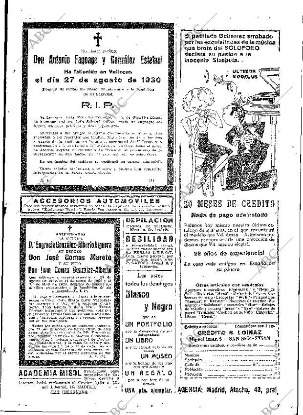 ABC MADRID 28-08-1930 página 41