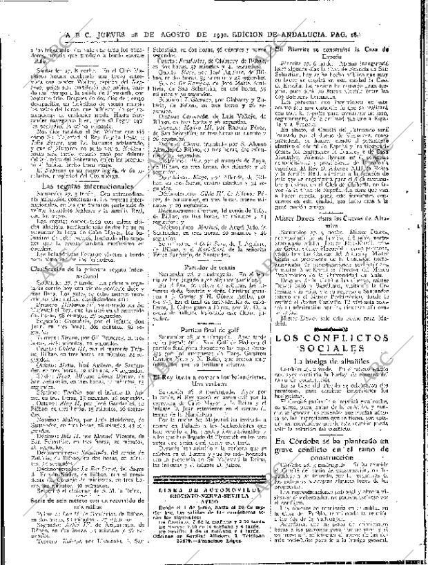 ABC SEVILLA 28-08-1930 página 18