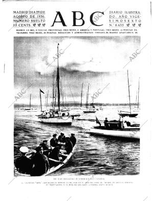 ABC MADRID 29-08-1930 página 1