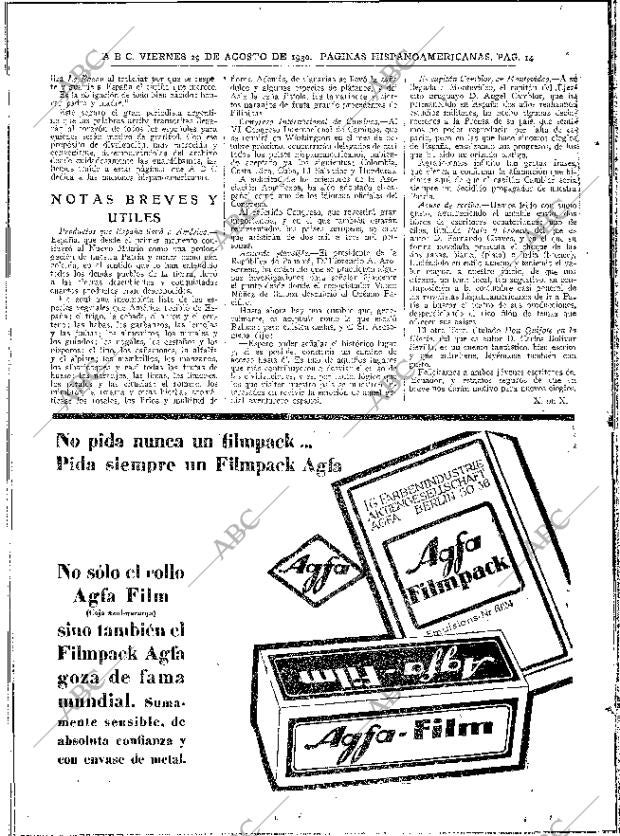 ABC MADRID 29-08-1930 página 14