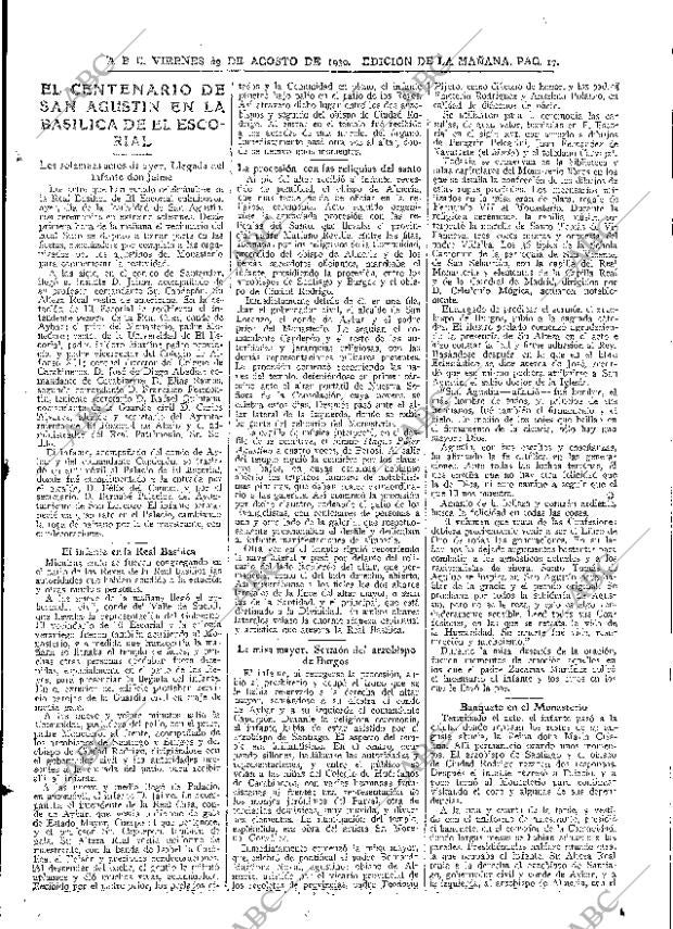 ABC MADRID 29-08-1930 página 17