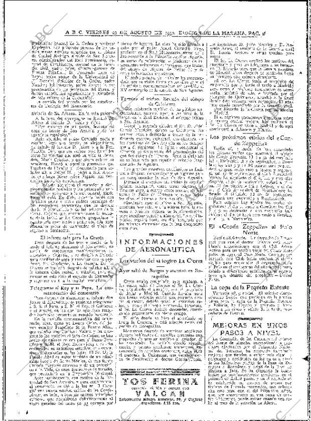 ABC MADRID 29-08-1930 página 18