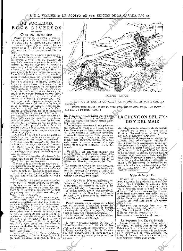 ABC MADRID 29-08-1930 página 21