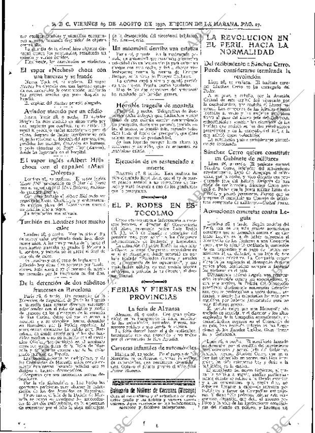 ABC MADRID 29-08-1930 página 27