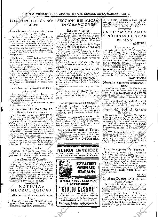 ABC MADRID 29-08-1930 página 29