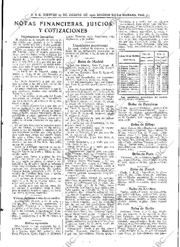 ABC MADRID 29-08-1930 página 31