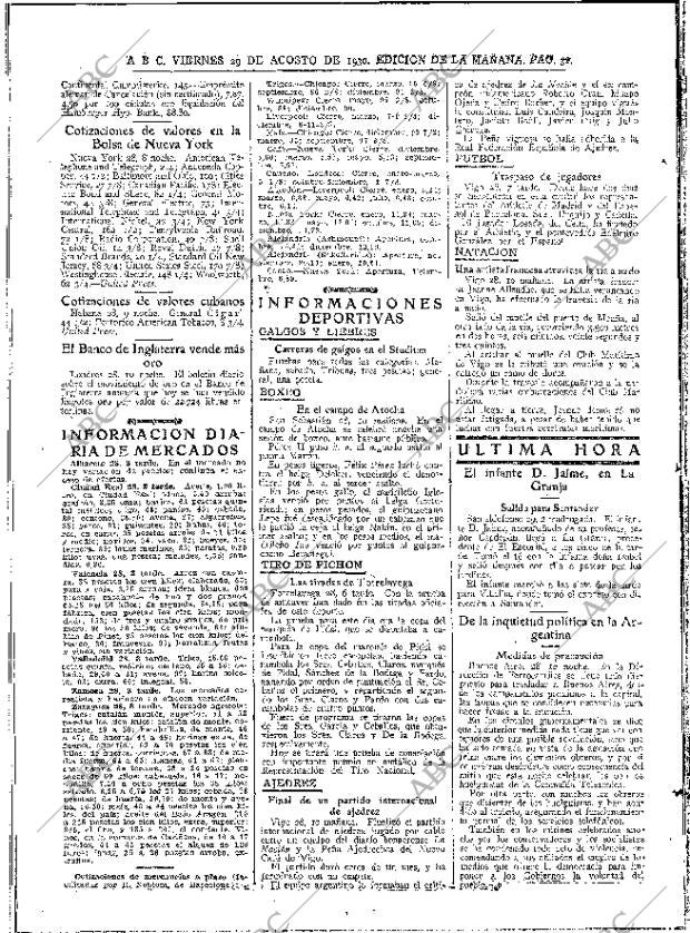 ABC MADRID 29-08-1930 página 32
