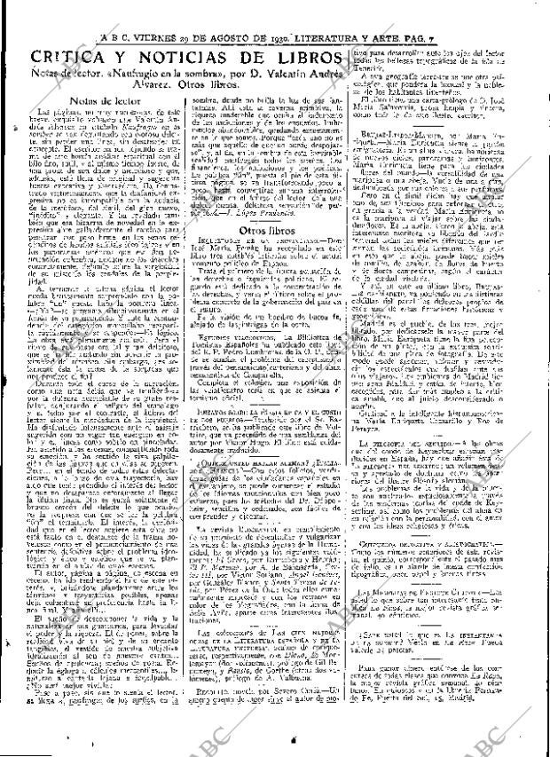 ABC MADRID 29-08-1930 página 7