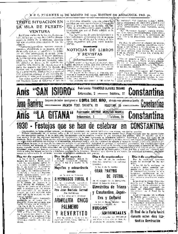 ABC SEVILLA 29-08-1930 página 30
