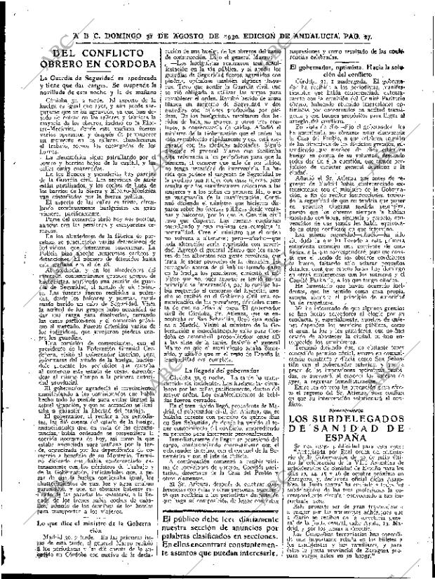 ABC SEVILLA 31-08-1930 página 25