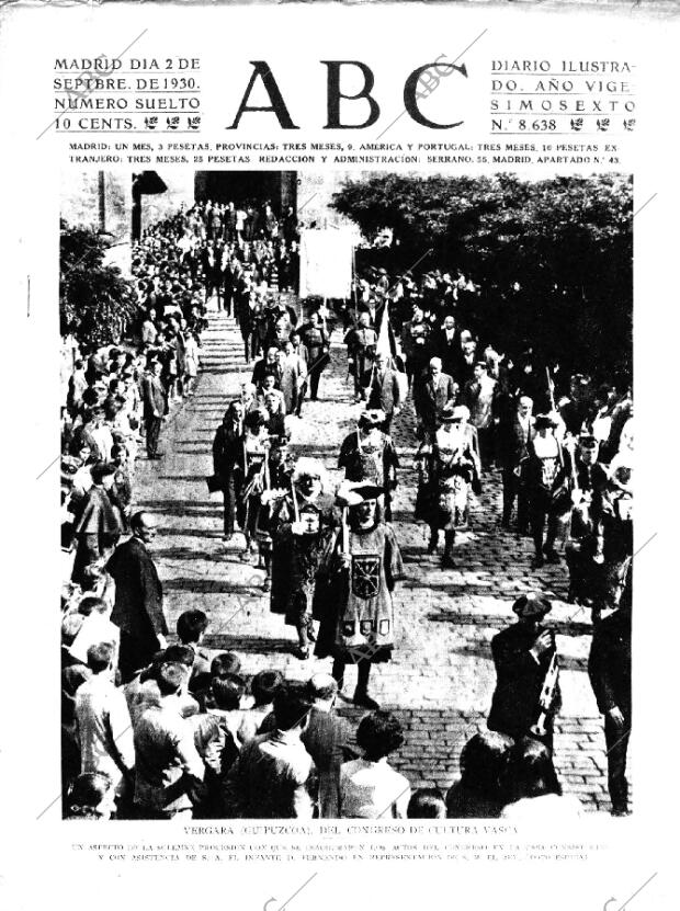 ABC MADRID 02-09-1930 página 1