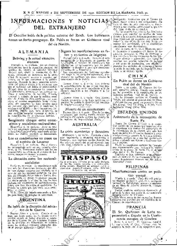 ABC MADRID 02-09-1930 página 31