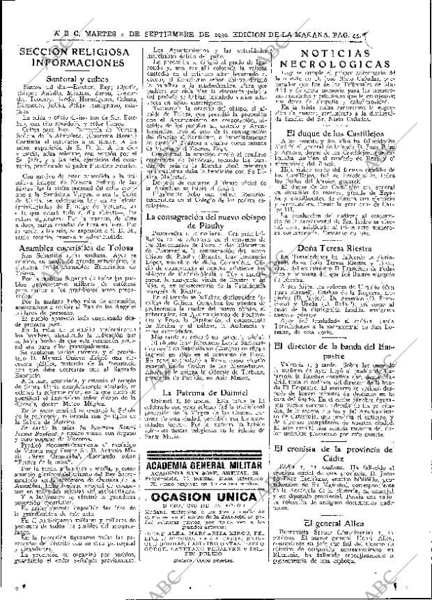 ABC MADRID 02-09-1930 página 45