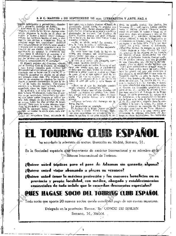 ABC MADRID 02-09-1930 página 6