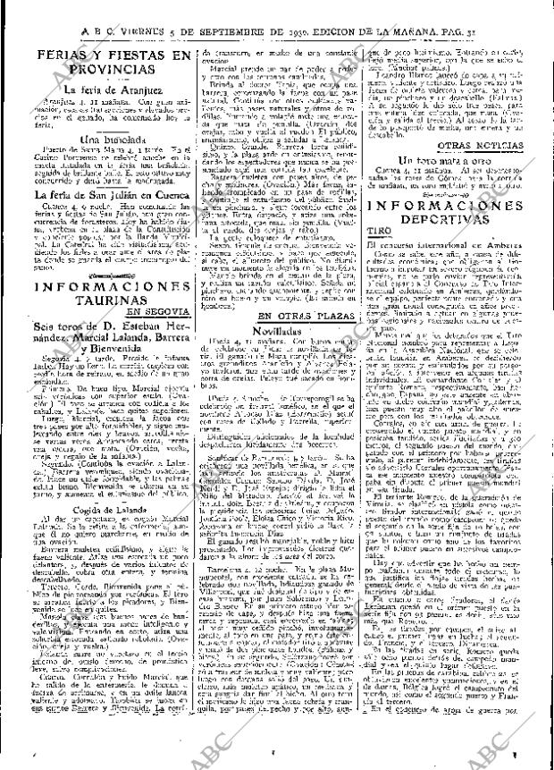 ABC MADRID 05-09-1930 página 31