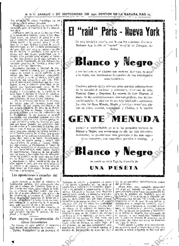 ABC MADRID 06-09-1930 página 19