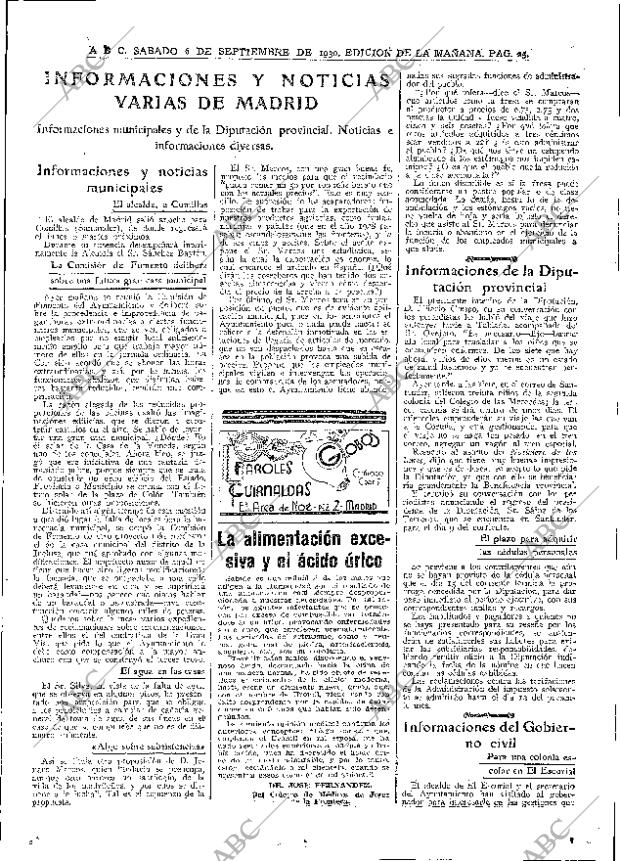 ABC MADRID 06-09-1930 página 25