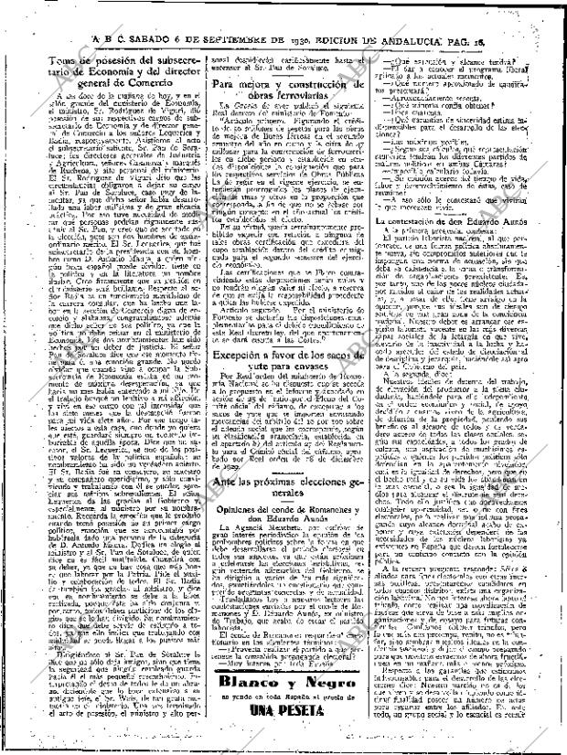 ABC SEVILLA 06-09-1930 página 16