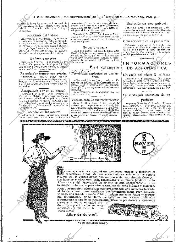 ABC MADRID 07-09-1930 página 40