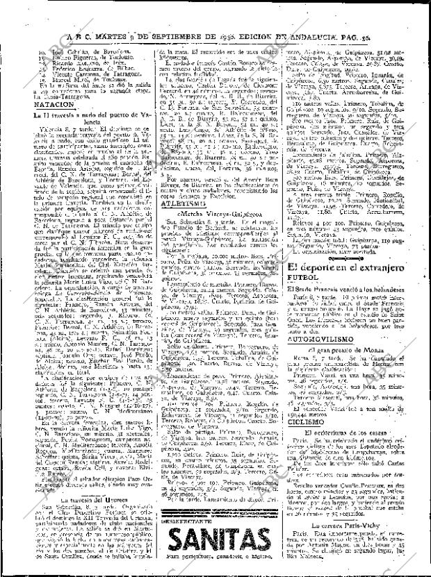 ABC SEVILLA 09-09-1930 página 30