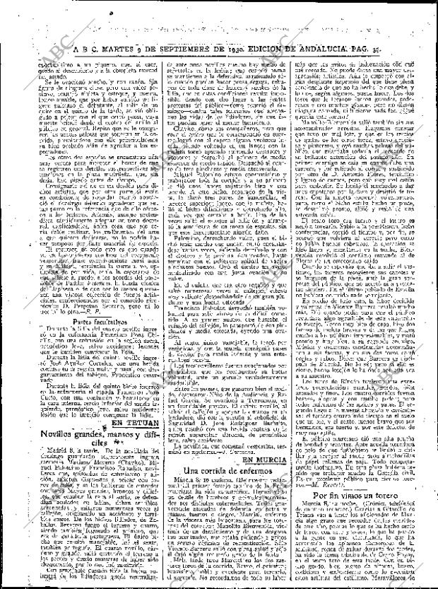 ABC SEVILLA 09-09-1930 página 32