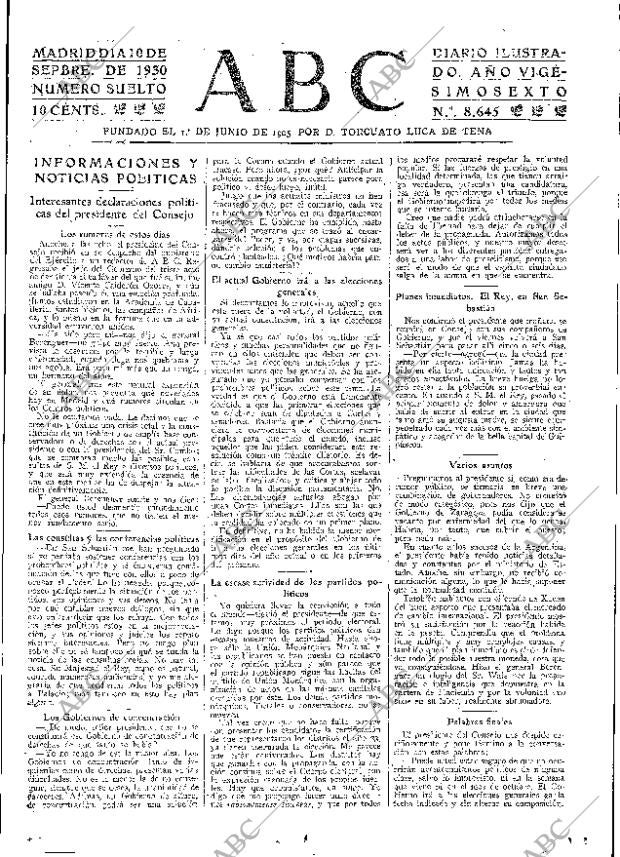ABC MADRID 10-09-1930 página 15