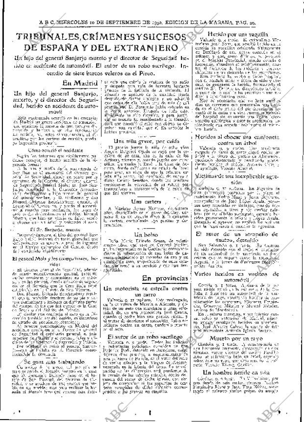 ABC MADRID 10-09-1930 página 29