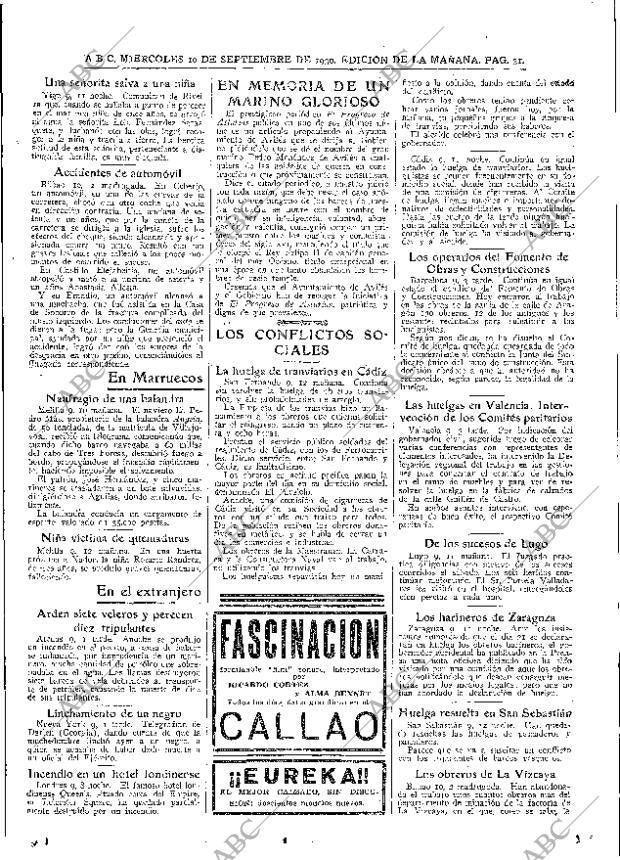 ABC MADRID 10-09-1930 página 31