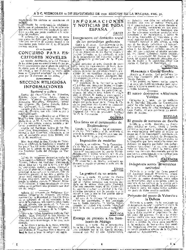 ABC MADRID 10-09-1930 página 32
