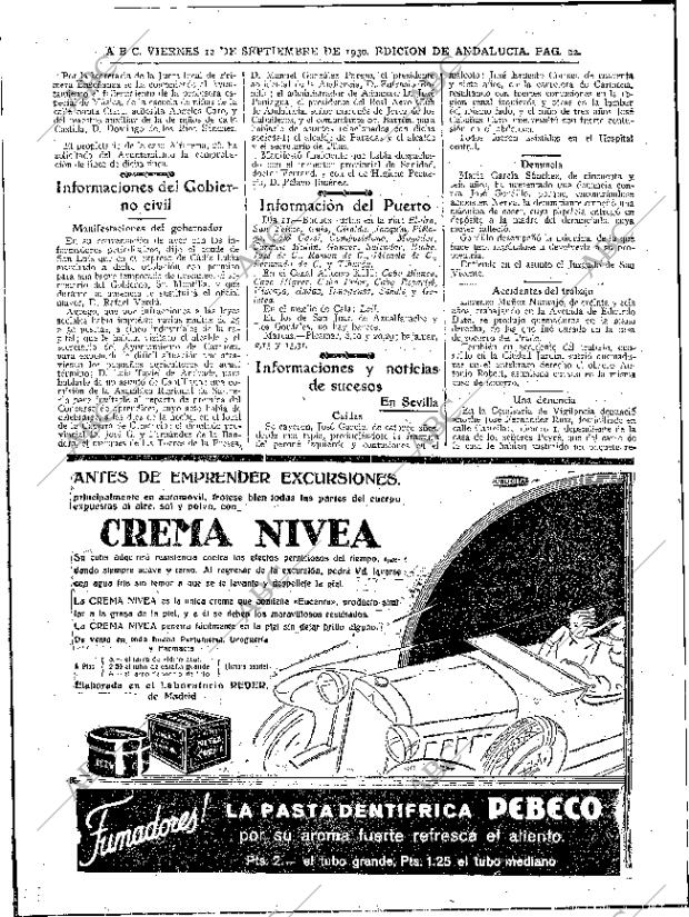 ABC SEVILLA 12-09-1930 página 22