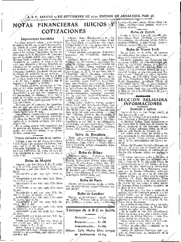 ABC SEVILLA 13-09-1930 página 31