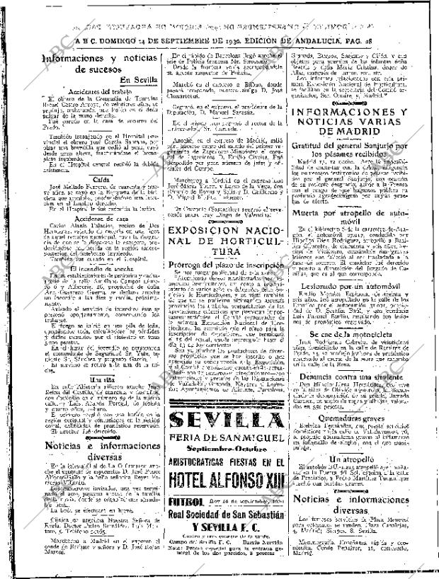 ABC SEVILLA 14-09-1930 página 28