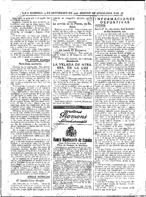 ABC SEVILLA 14-09-1930 página 36