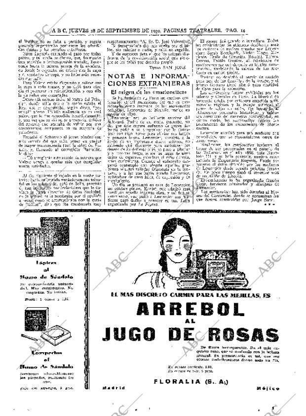 ABC MADRID 18-09-1930 página 14