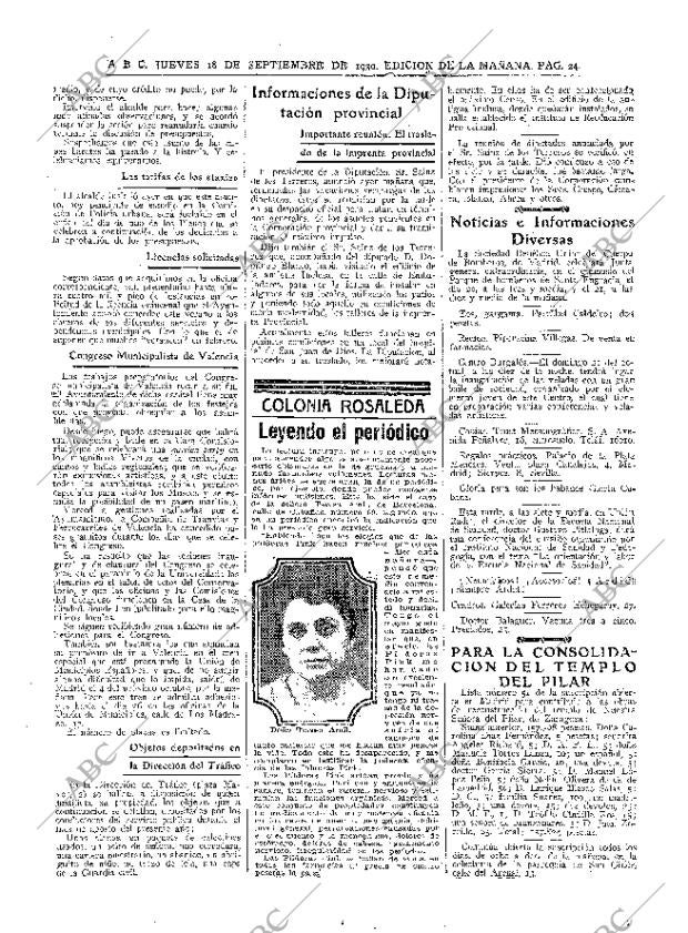 ABC MADRID 18-09-1930 página 24