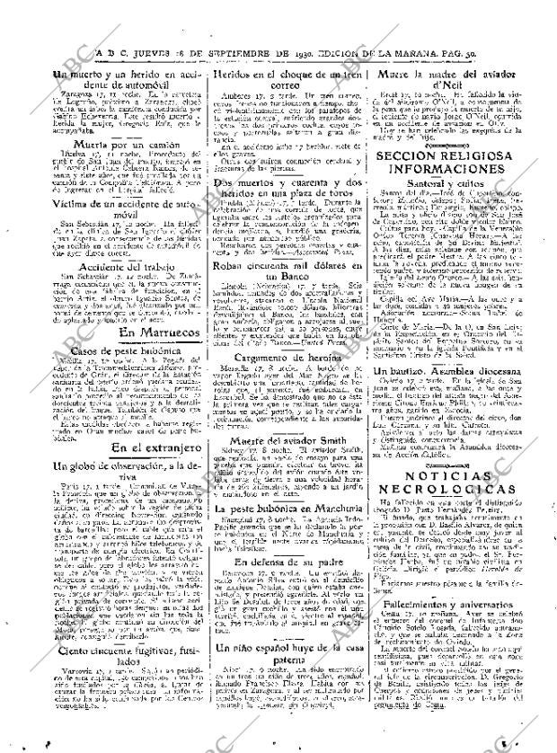 ABC MADRID 18-09-1930 página 30